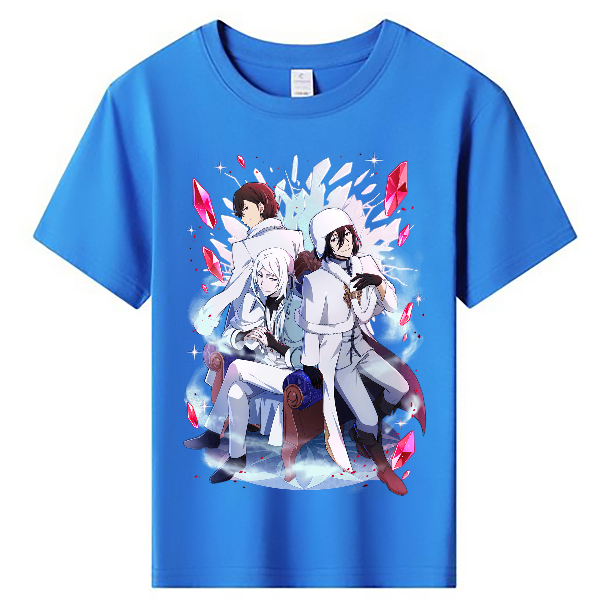（画像用） 文豪ストレイドッグス Bungo Stray Dogs 綿100％キッズTシャツ（フロントプリント）
